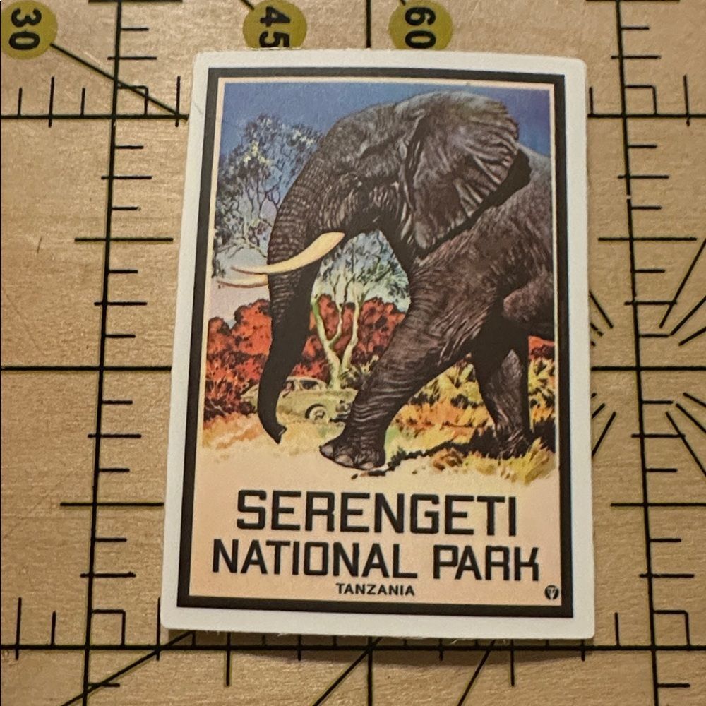 💜13/$13 +Bundle Sticker Sale | Travel Serengeti National Park Tanzania Sticker